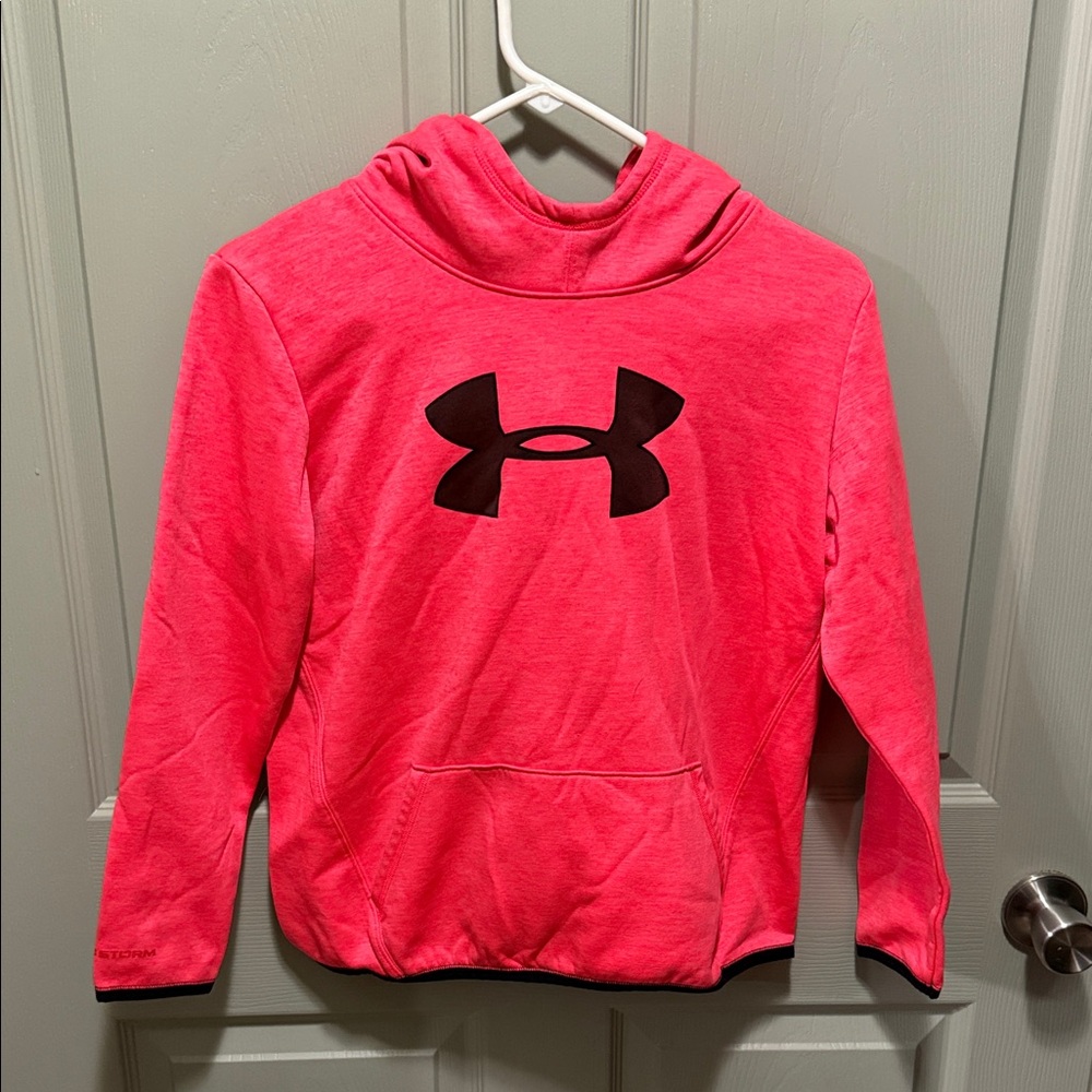 Under Armour Kids Bright Pink Hoodie
